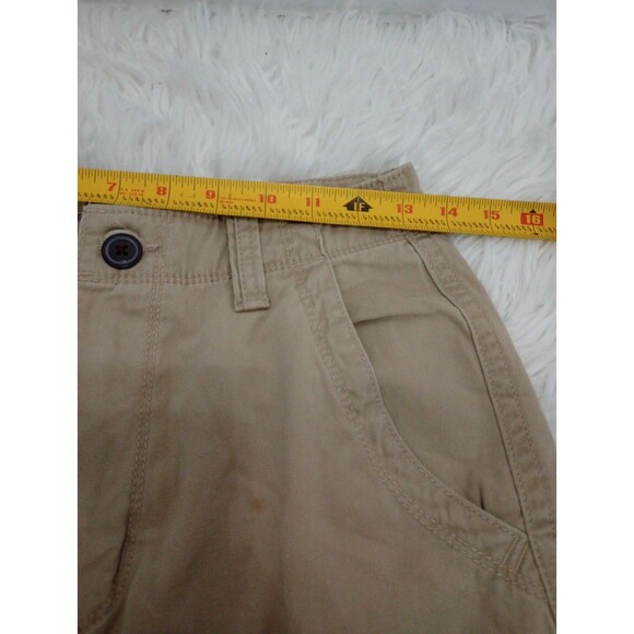 Arizona Jeans Two Shorts  Khaki Beige Cargo Pockets Classic Fit Size 26 - Picture 11 of 16